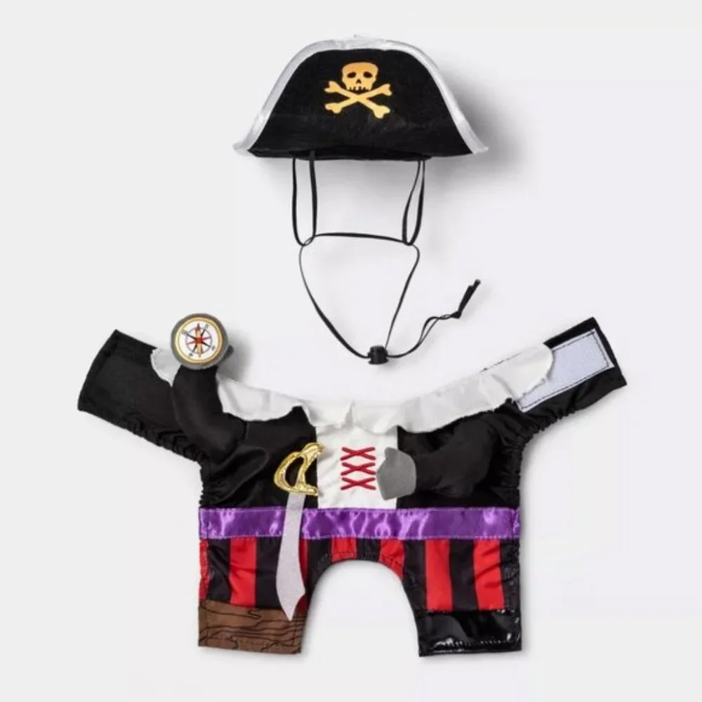Hyde & EEK! Boutique | Pirate Dog and Cat Costume | Size Extra Small
